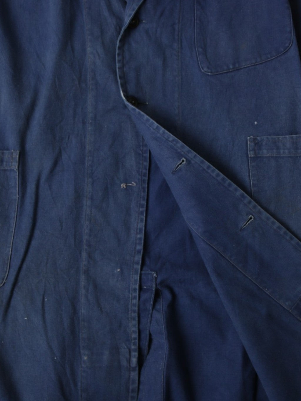 Vintage Shop Coat - Blue
