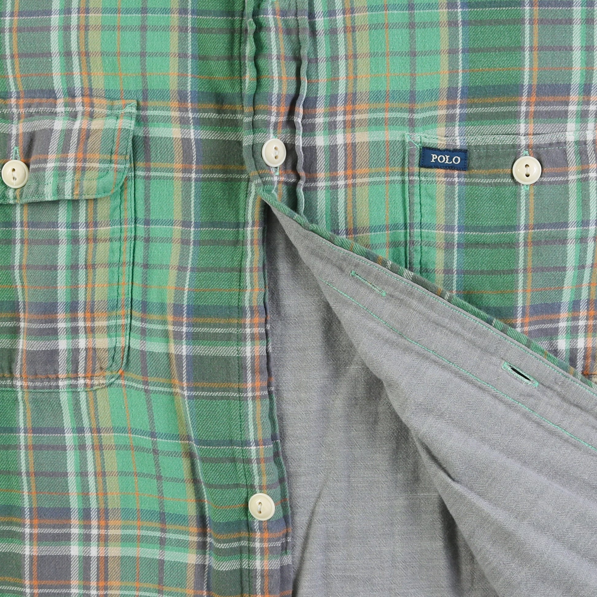 Vintage Shirt - Green Check