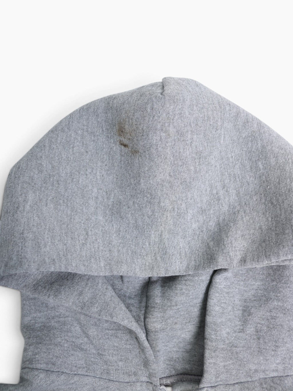 Vintage Zip Up Hooded Sweatshirt - Grey