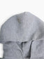 Vintage Zip Up Hooded Sweatshirt - Grey