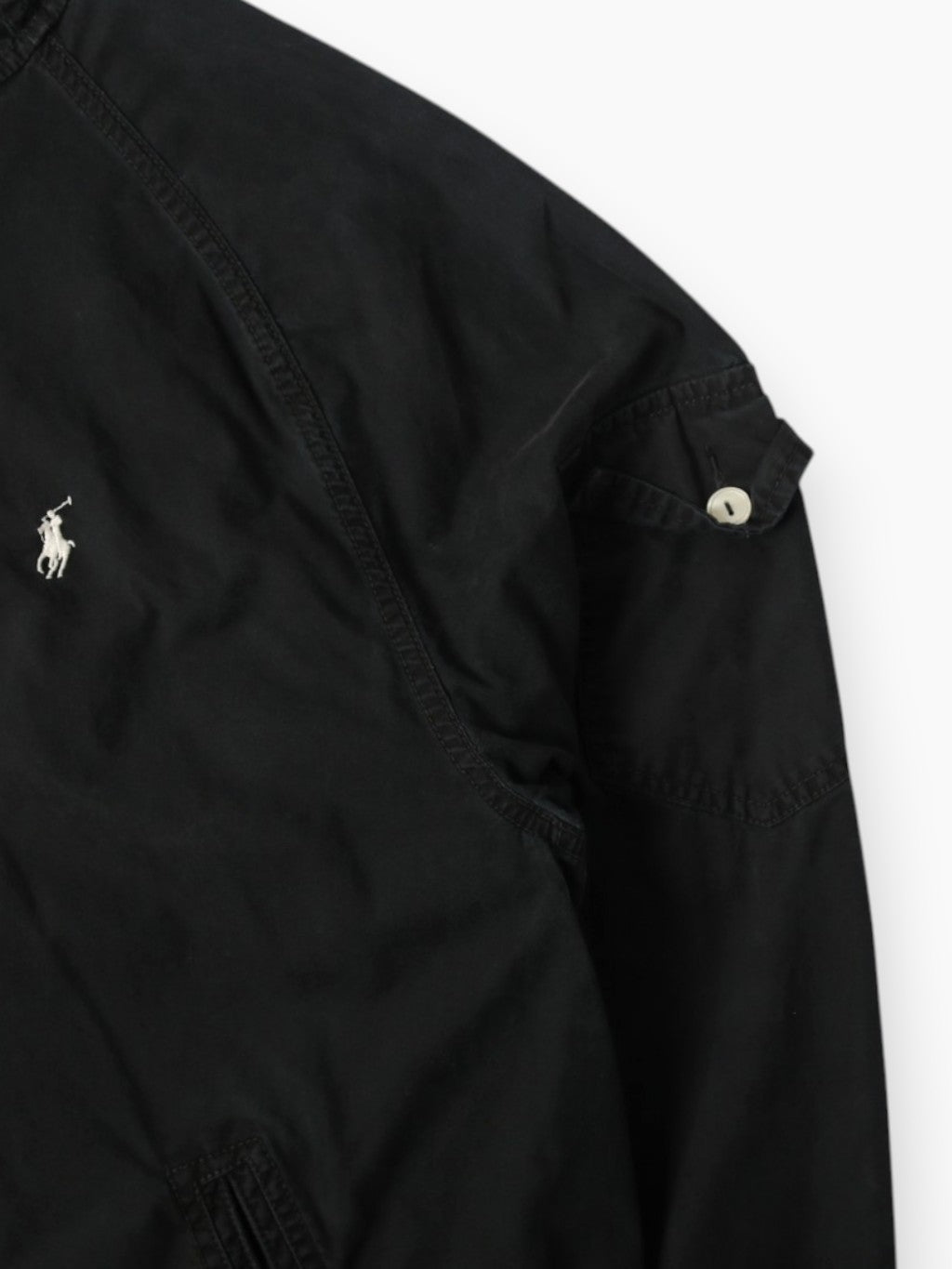Vintage Hooded Jacket - Black