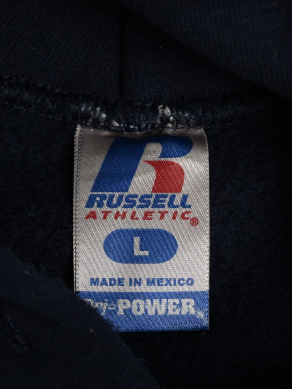 Vintage Hooded Sweatshirt - Navy