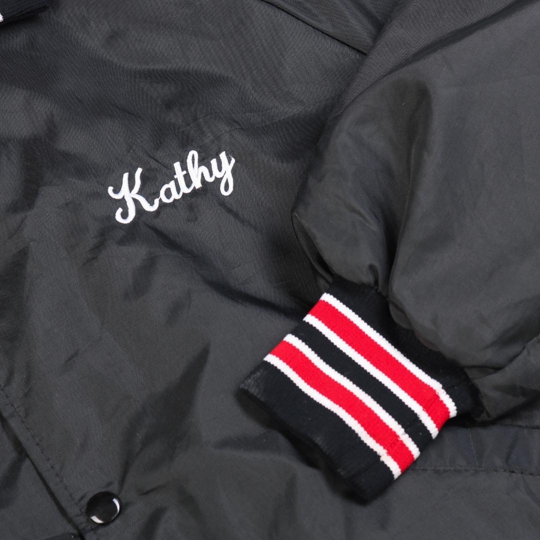 Vintage 'Kathy' Satin Bomber Jacket - American Madness