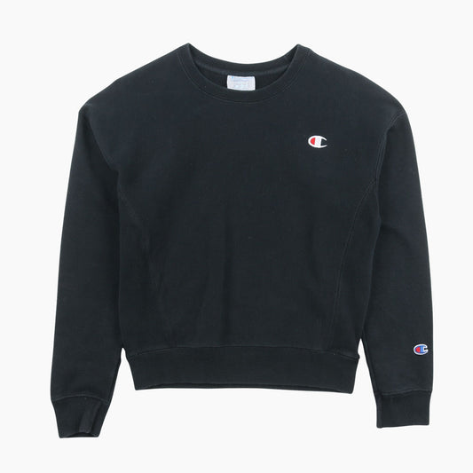 Embroidered Sweatshirt - Black