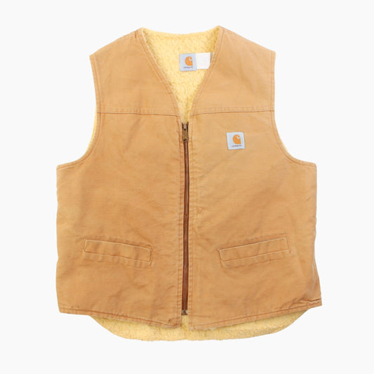 Lined Vest - Washed Hamilton Brown