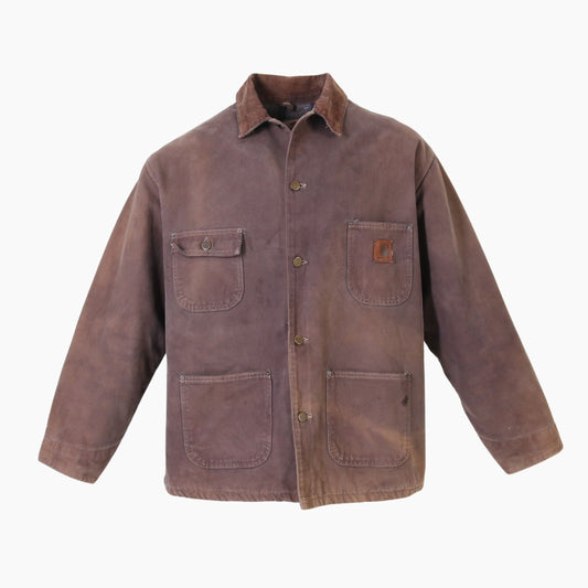 Traditional Chore Jacket - Washed Brown