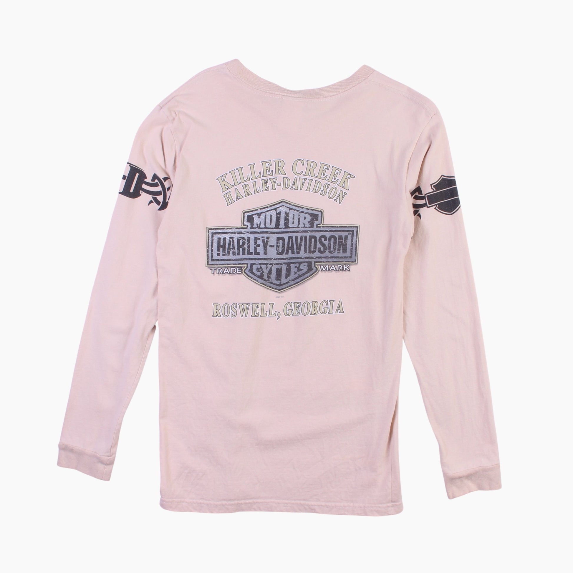 pink harley davidson t shirt