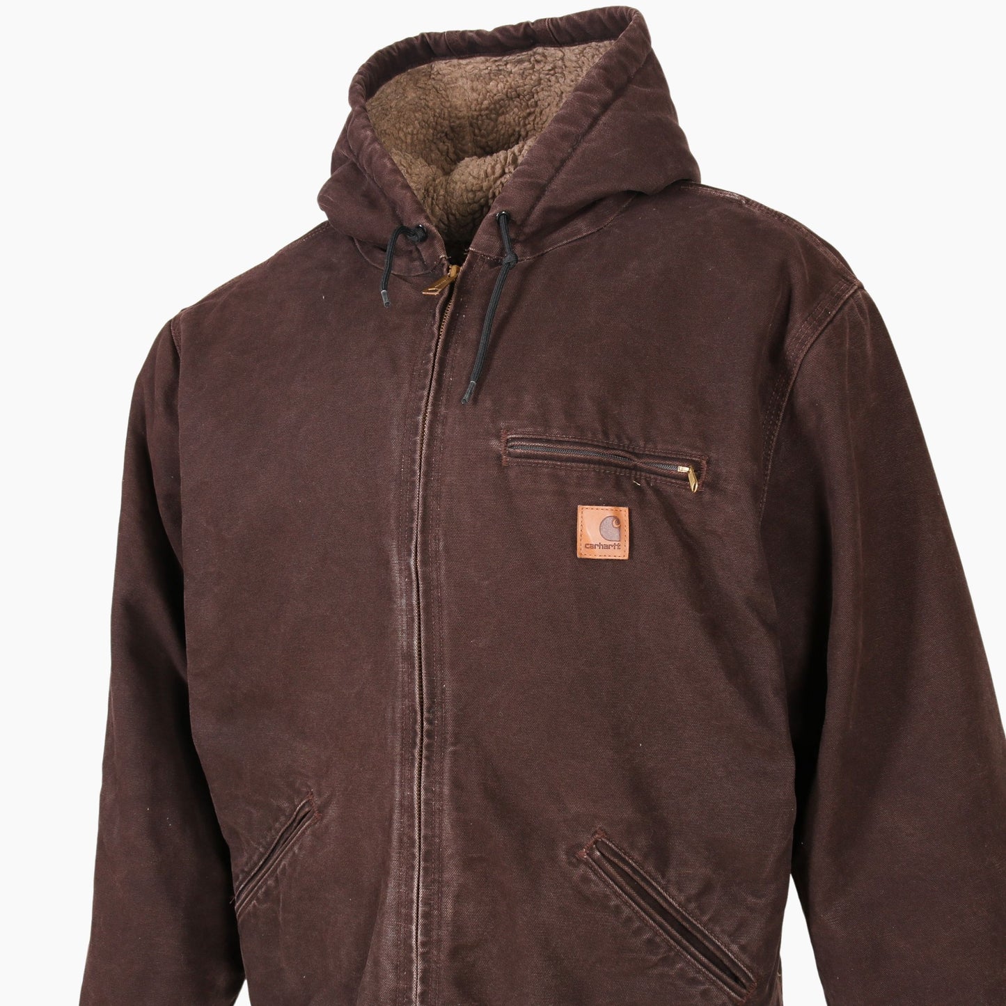 Active Hooded Jacket - Brown