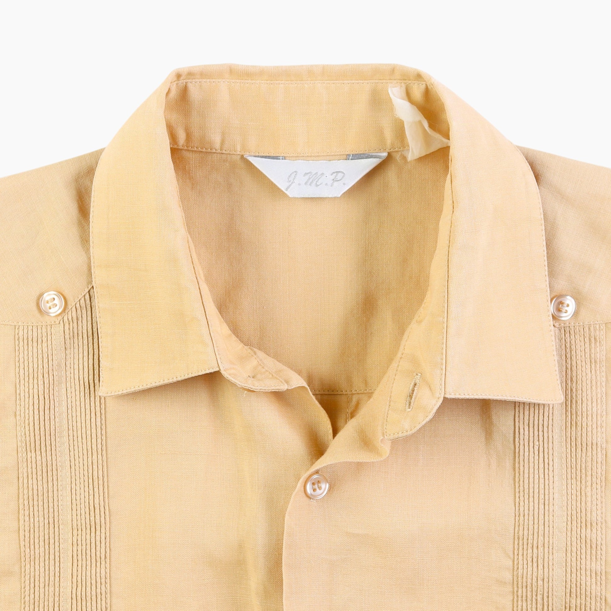 Vintage Cuban Guayabera Shirt