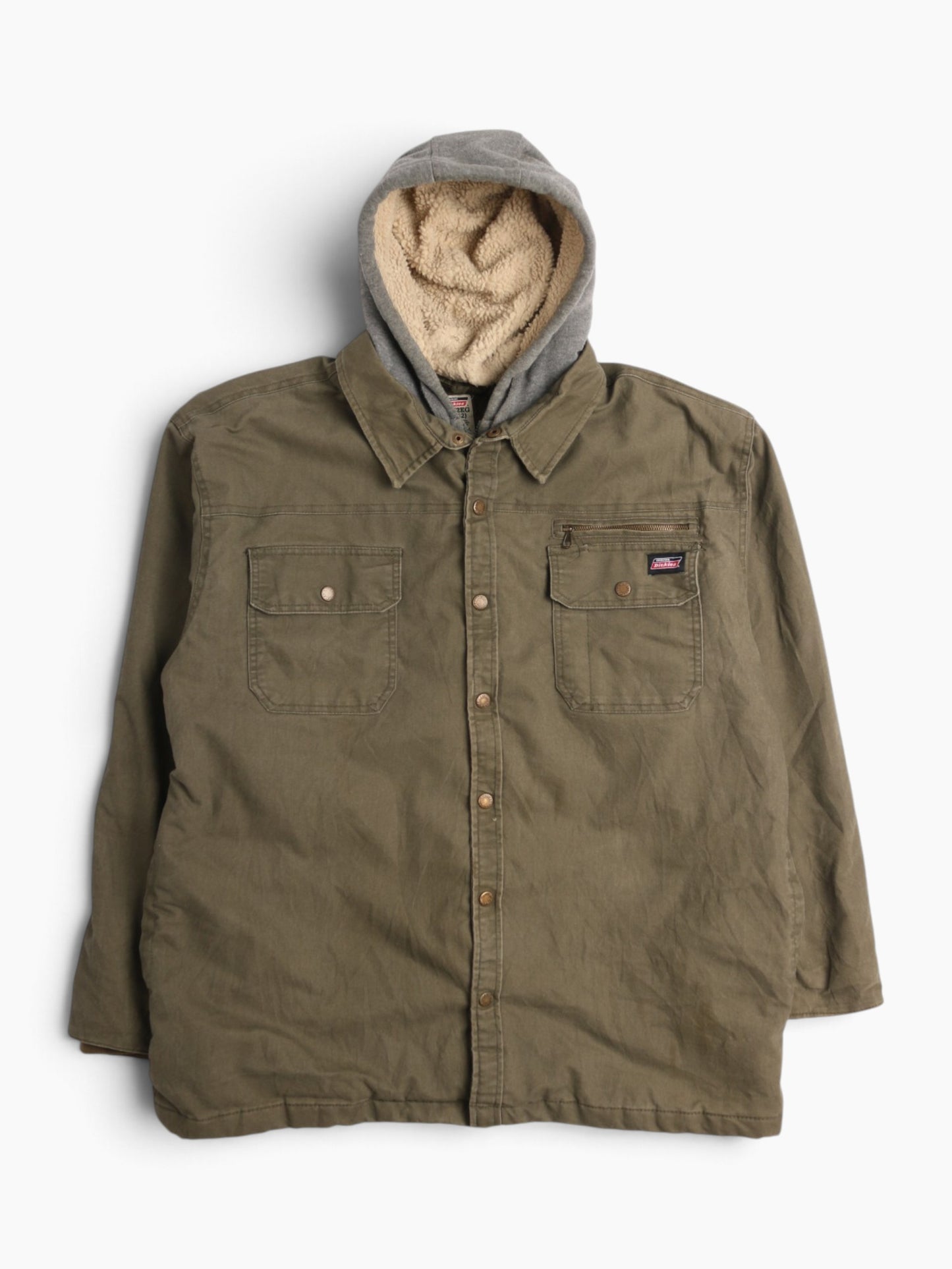 Vintage Hooded Work Jacket