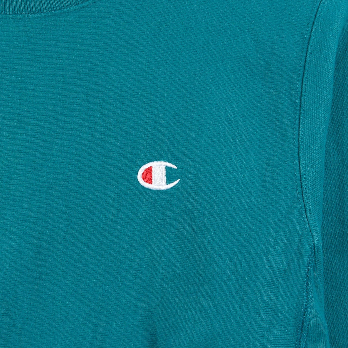 Embroidered Sweatshirt -Teal