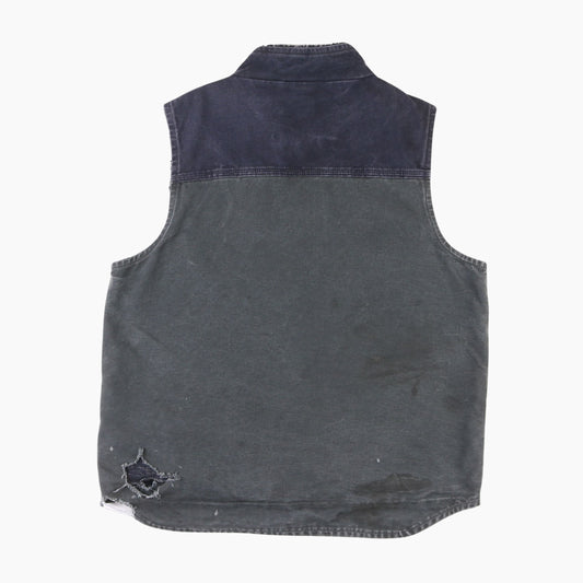 Lined Vest - Green