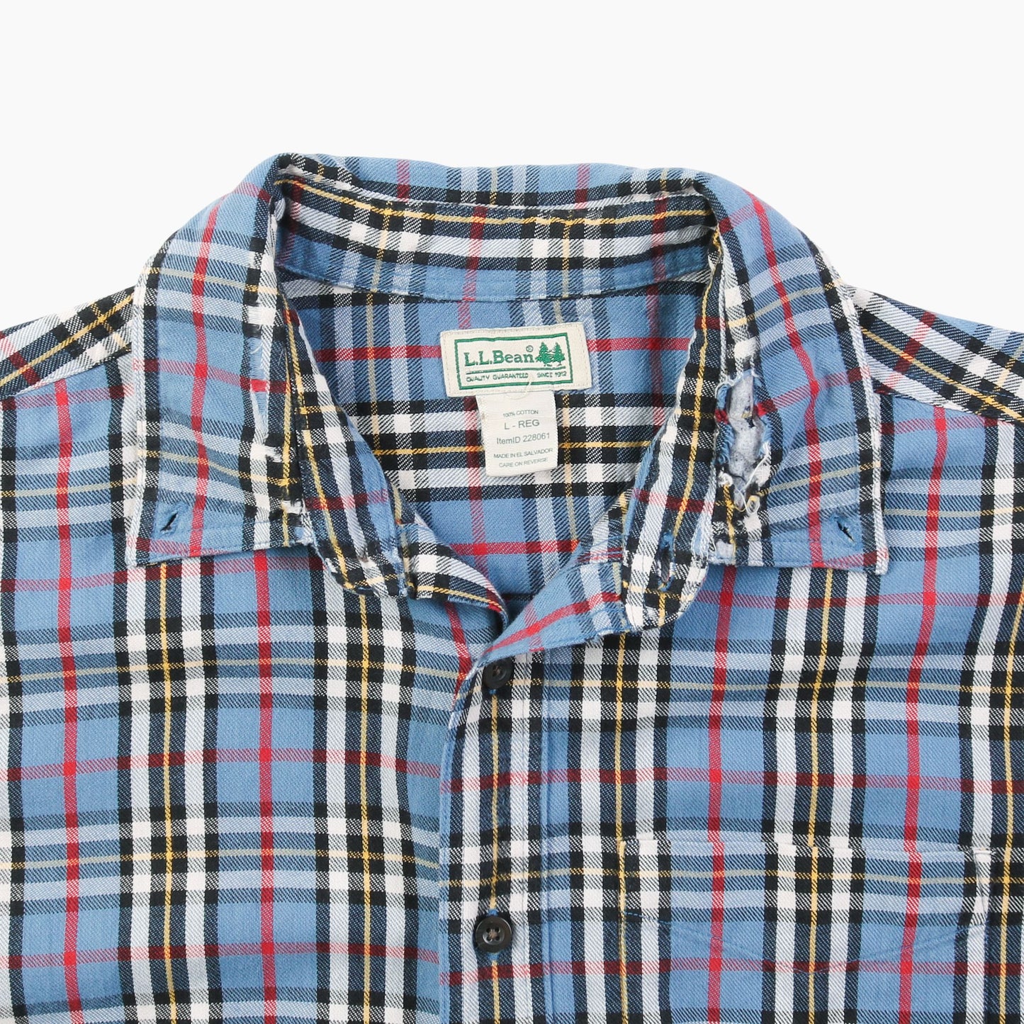 Vintage Shirt - Blue Check