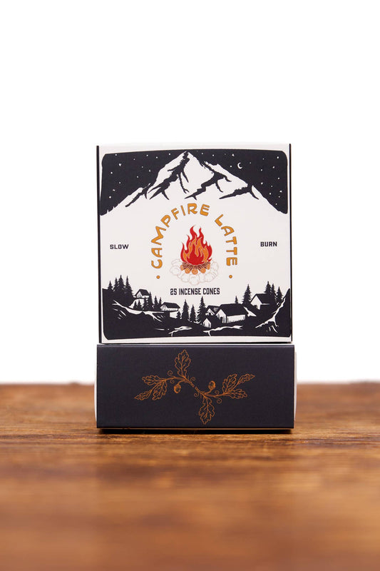 The Campfire Latte - 25 Pack Incense Cones - American Madness