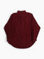 Vintage Shirt - Maroon *Missing Buttons *