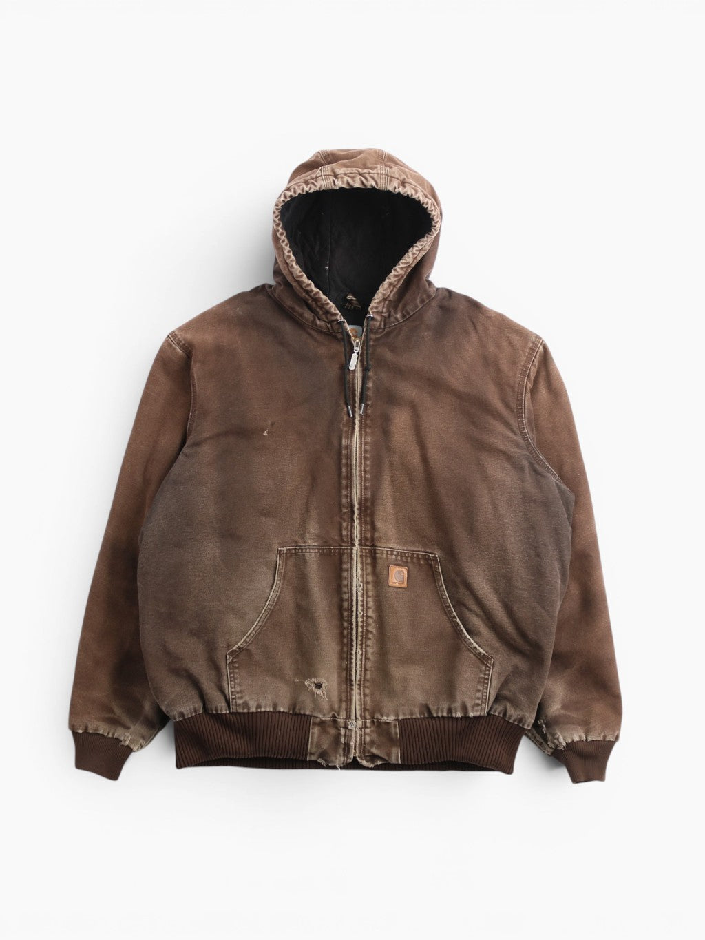 Active Hooded Jacket - Brown