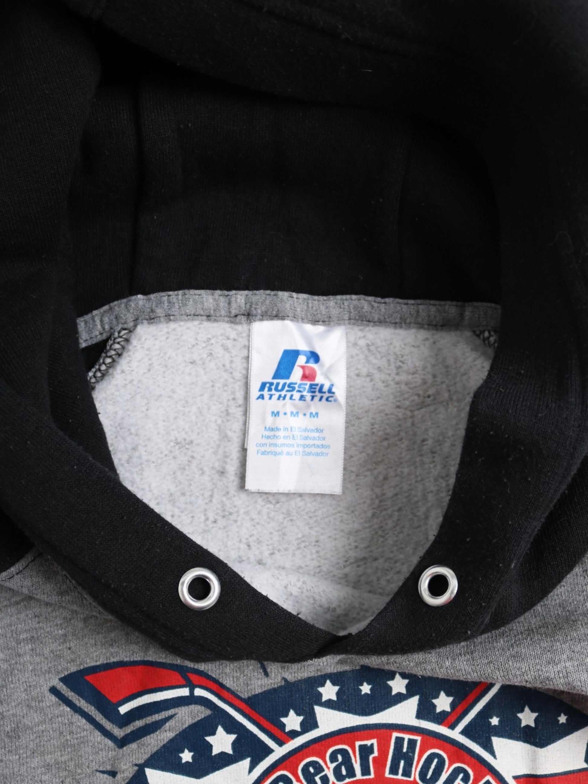 Vintage 'Big Bear Hockey' Hooded Sweatshirt