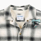 Vintage Flannel Overshirt - Black & White Check