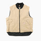 Lined Vest - Washed Sand