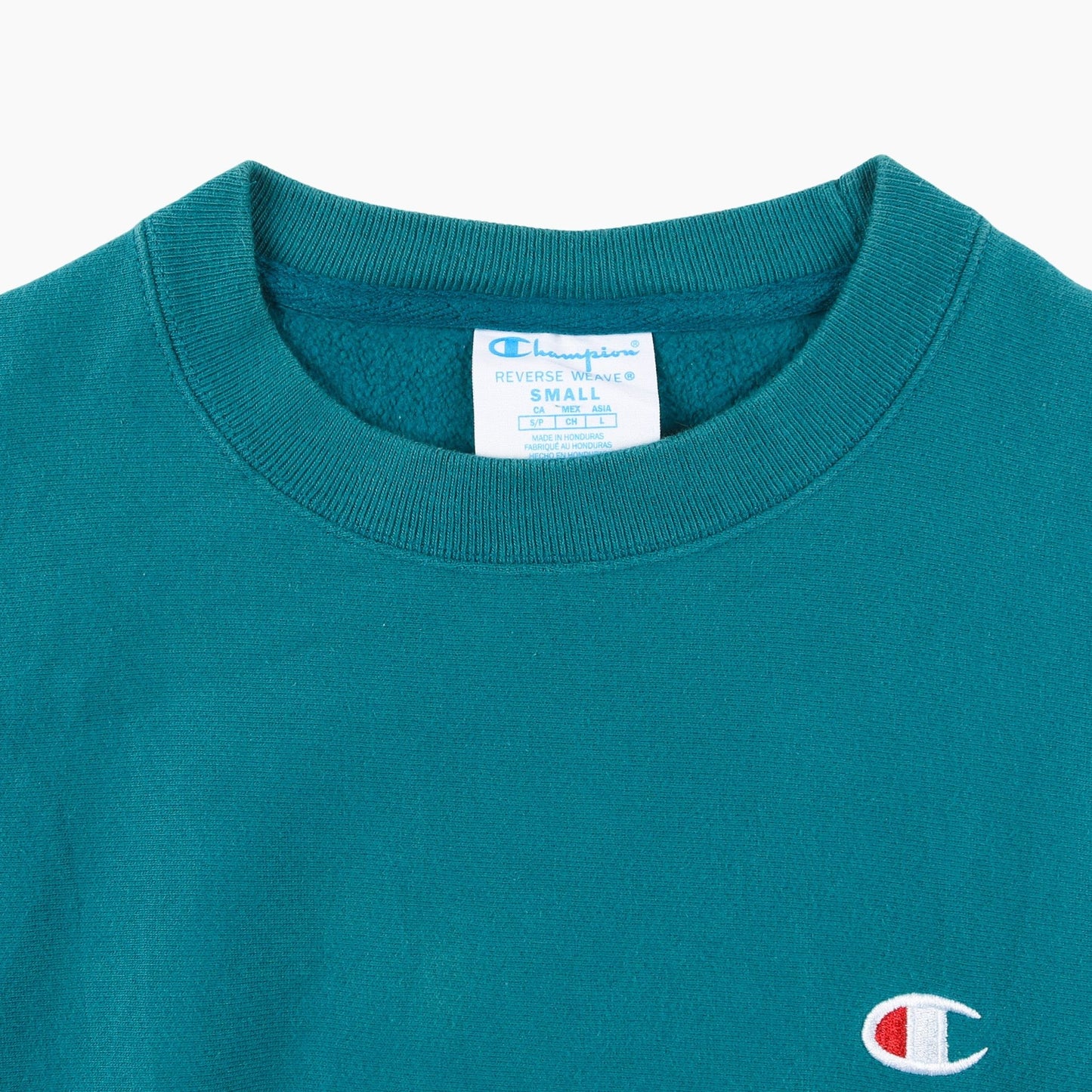 Embroidered Sweatshirt -Teal