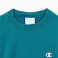 Embroidered Sweatshirt -Teal