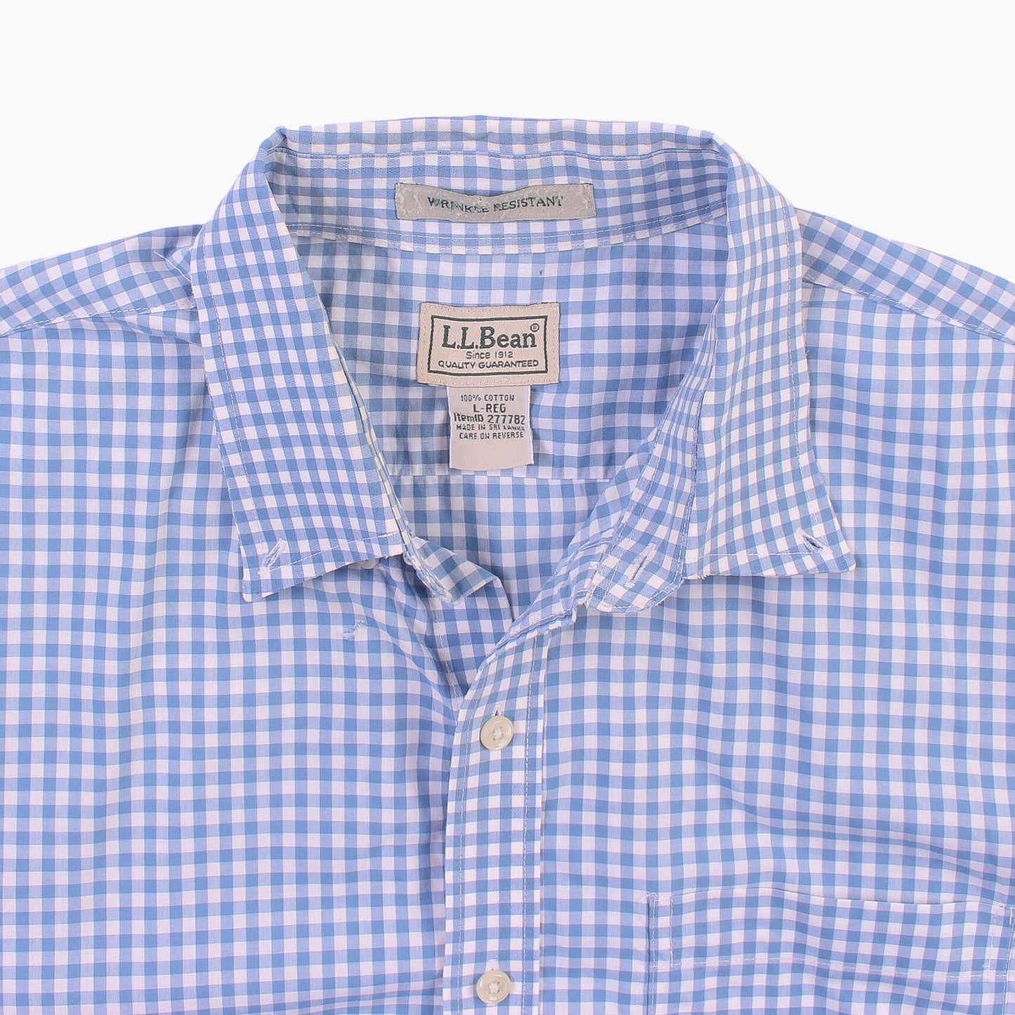 Vintage Shirt - Blue Gingham - American Madness