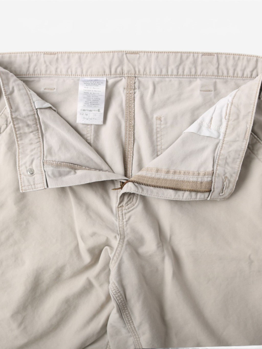 Carpenter Shorts - Stone - 36"