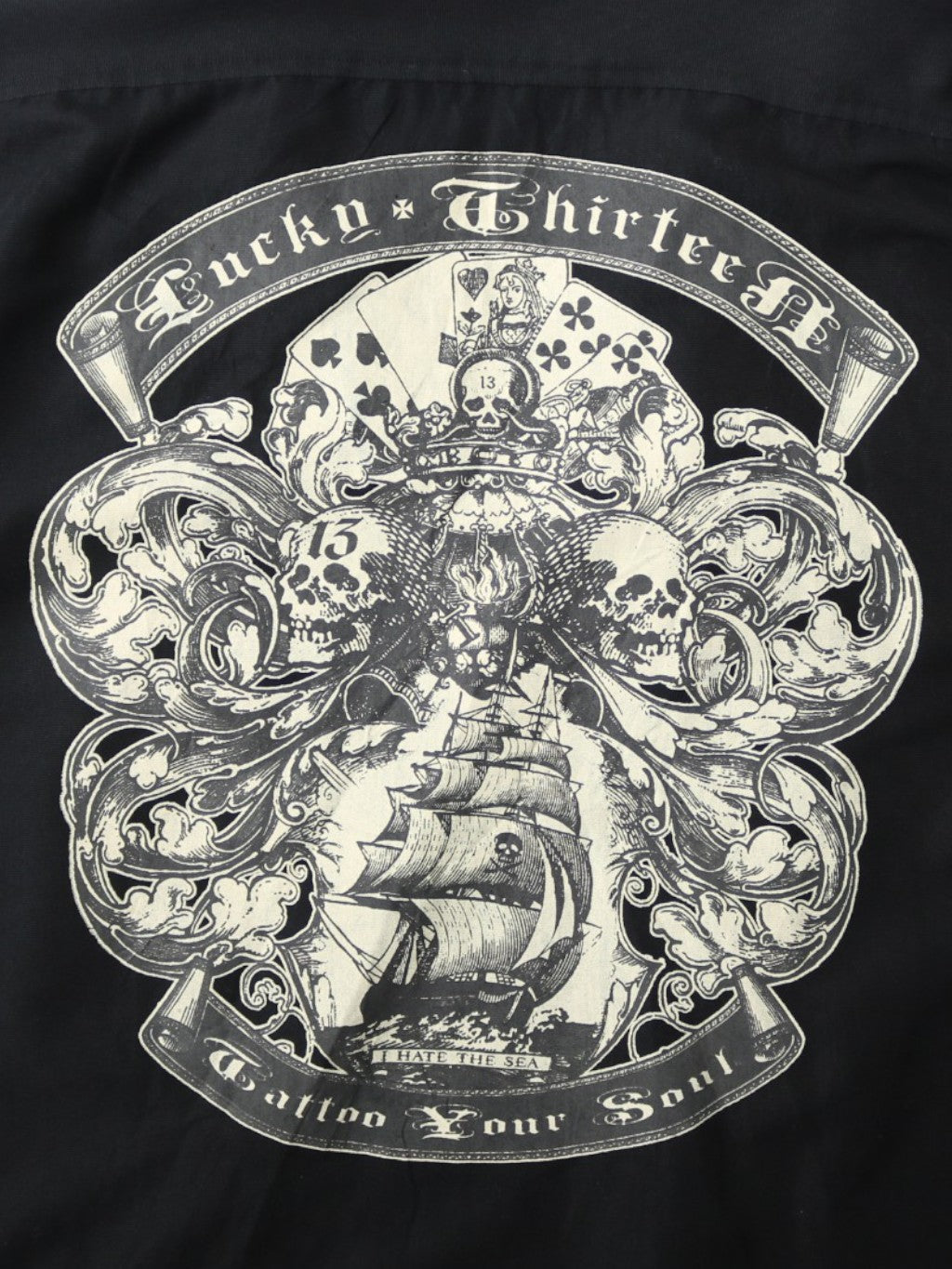 'Lucky 13' Bowling Shirt