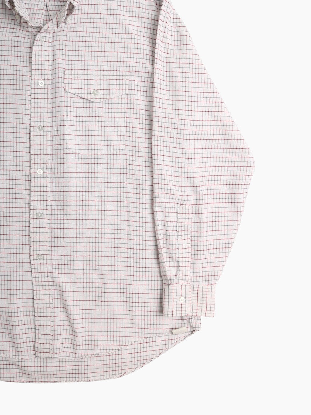 Vintage Shirt - White Check