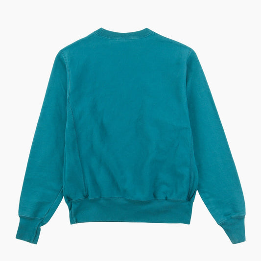 Embroidered Sweatshirt -Teal