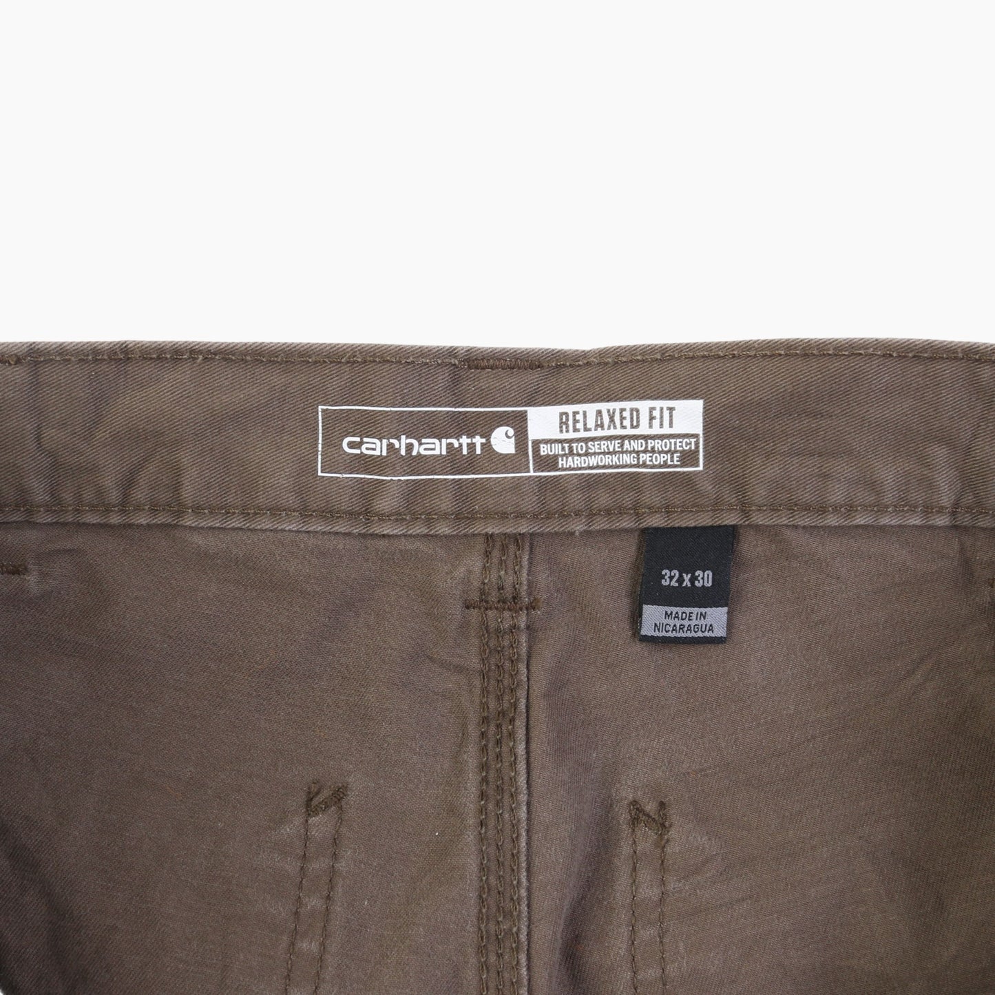 Vintage Carpenter Pants - Washed Brown - 32/30