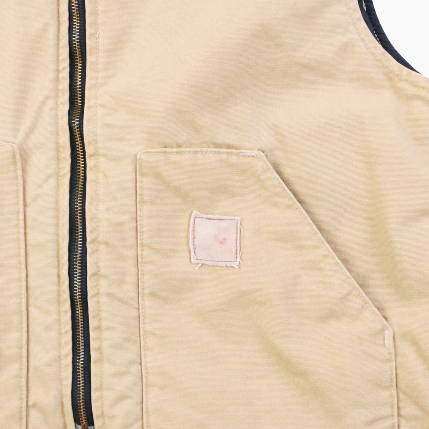 Lined Vest - Washed Sand