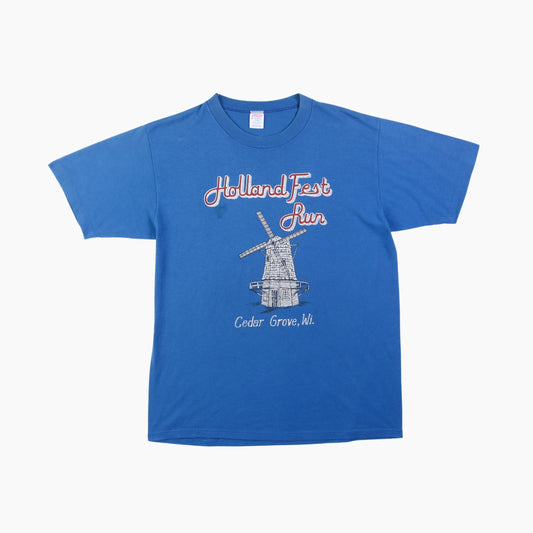 Vintage 'Holland Fest Run' T-Shirt - American Madness