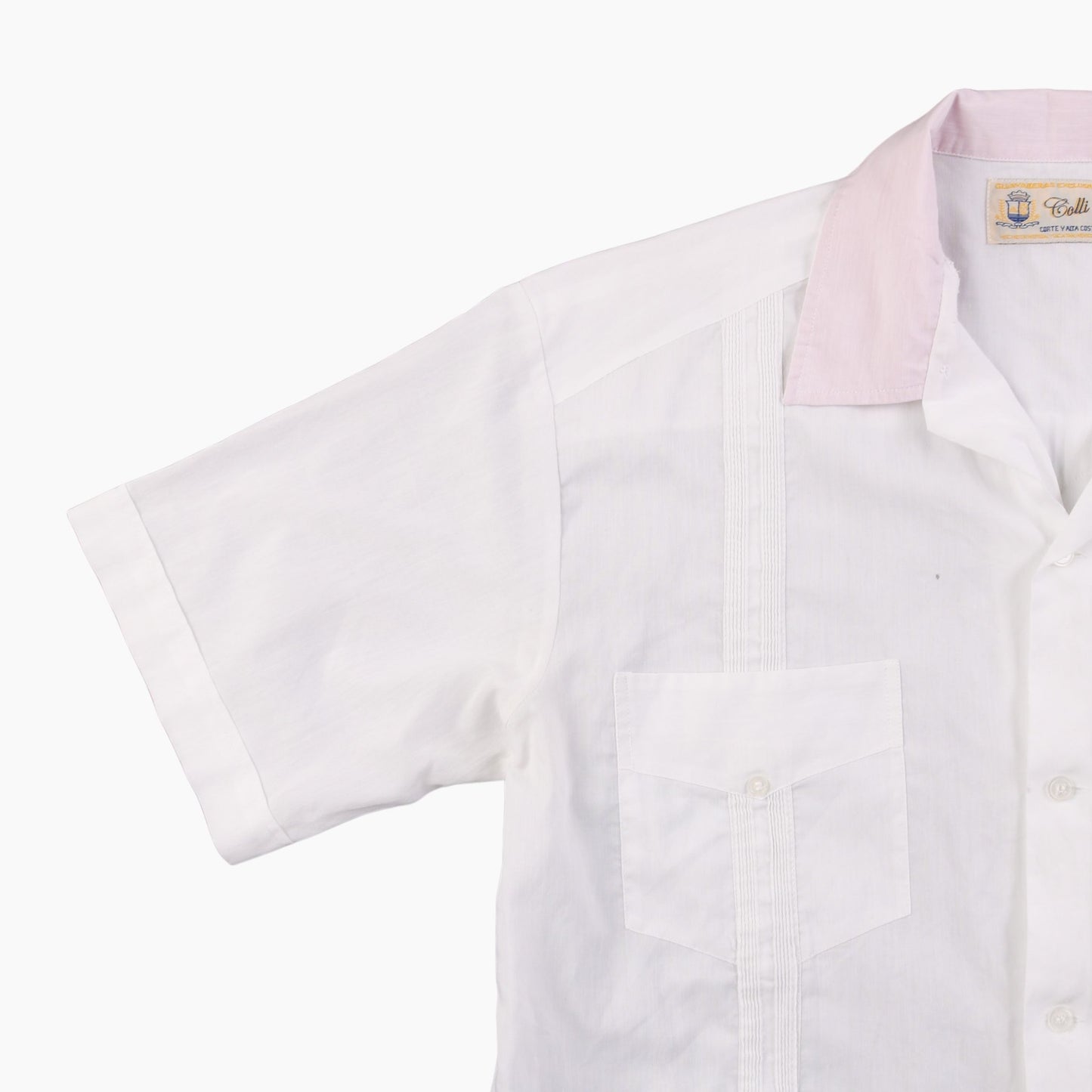 Vintage Cuban Guayabera Shirt