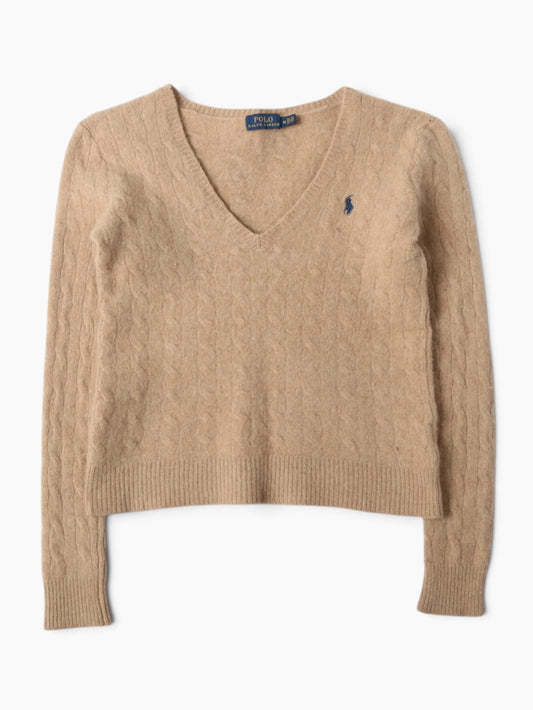 Cashmere Knit V-Neck