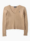 Cashmere Knit V-Neck