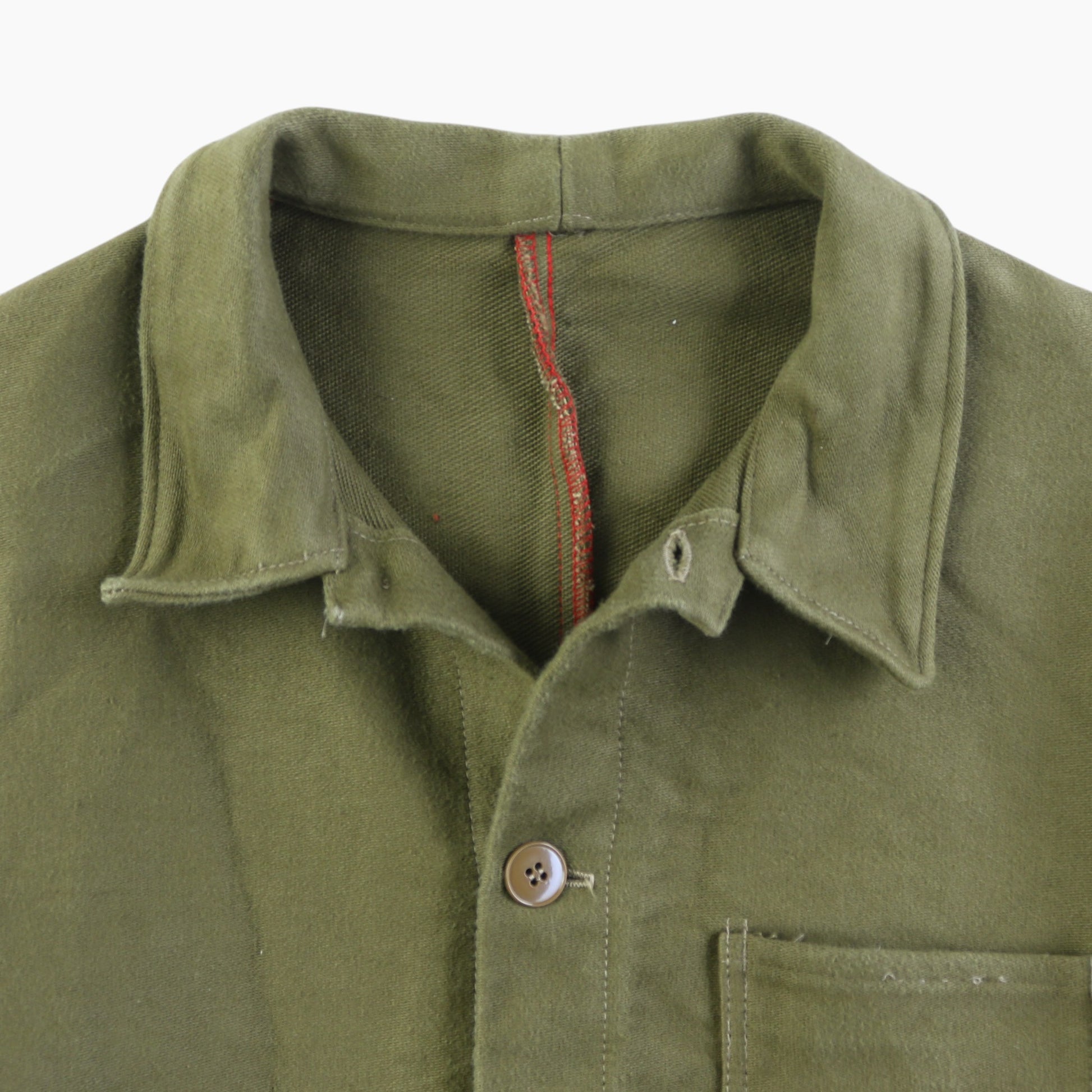 Vintage Moleskin Chore Jacket - Green