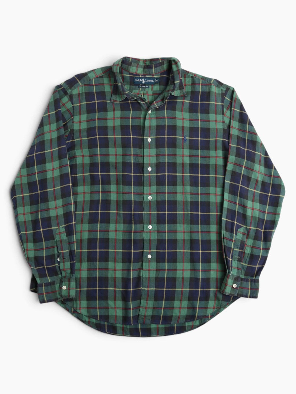 Vintage Shirt - Green Check