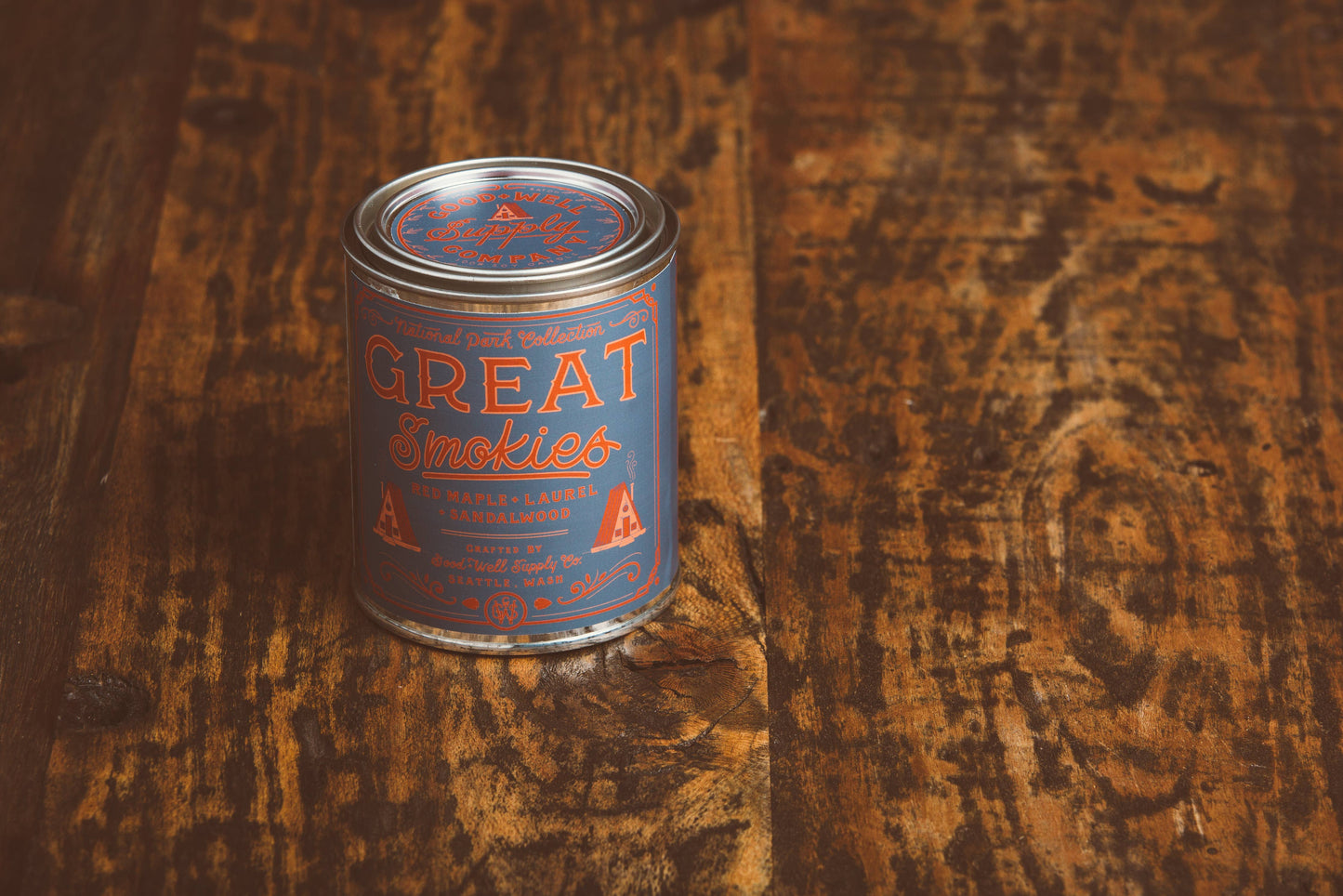 Great Smokies National Park Candle: 1/2 Pint - American Madness