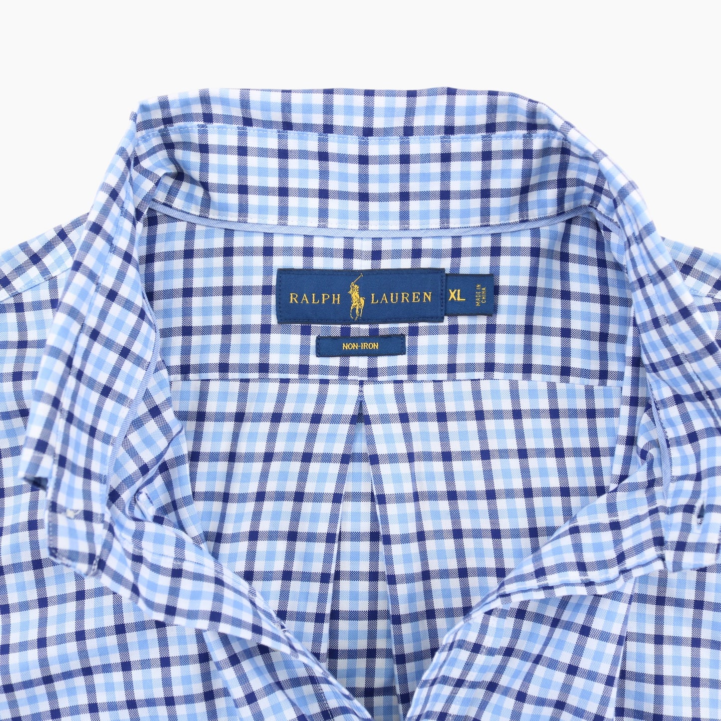 Vintage Shirt - Blue Check