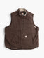 Lined Vest - Brown