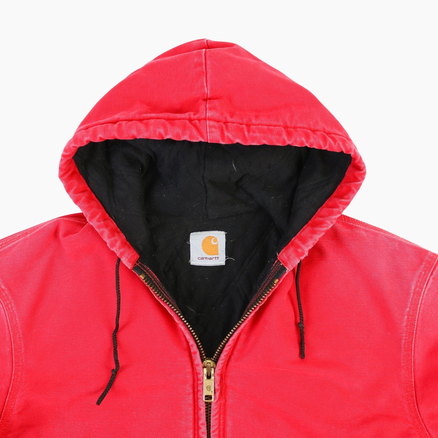 Active Hooded Jacket - Washed Red