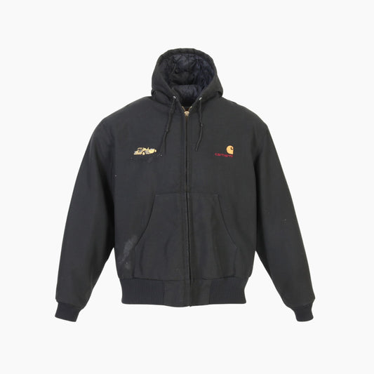 Active Hooded Jacket - Washed Black - American Madness