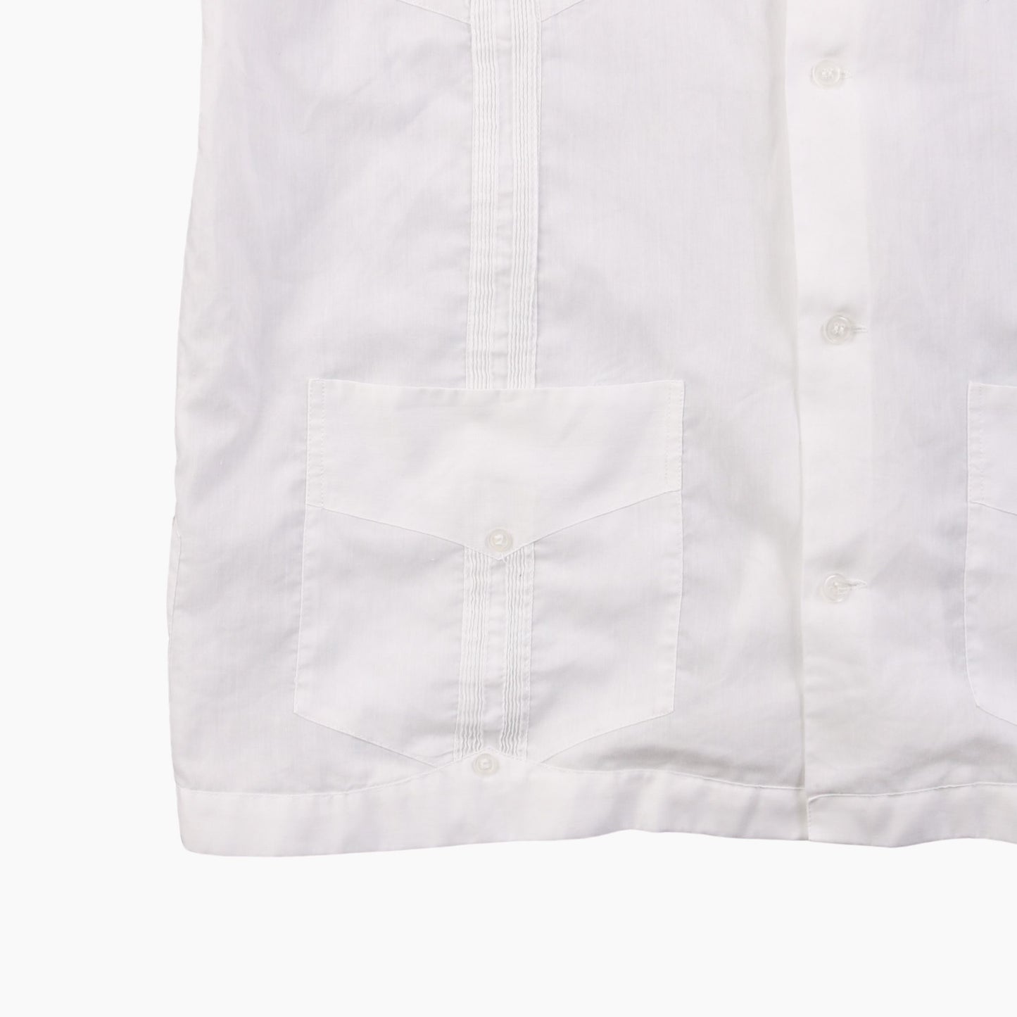 Vintage Cuban Guayabera Shirt