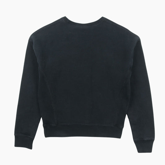 Embroidered Sweatshirt - Black