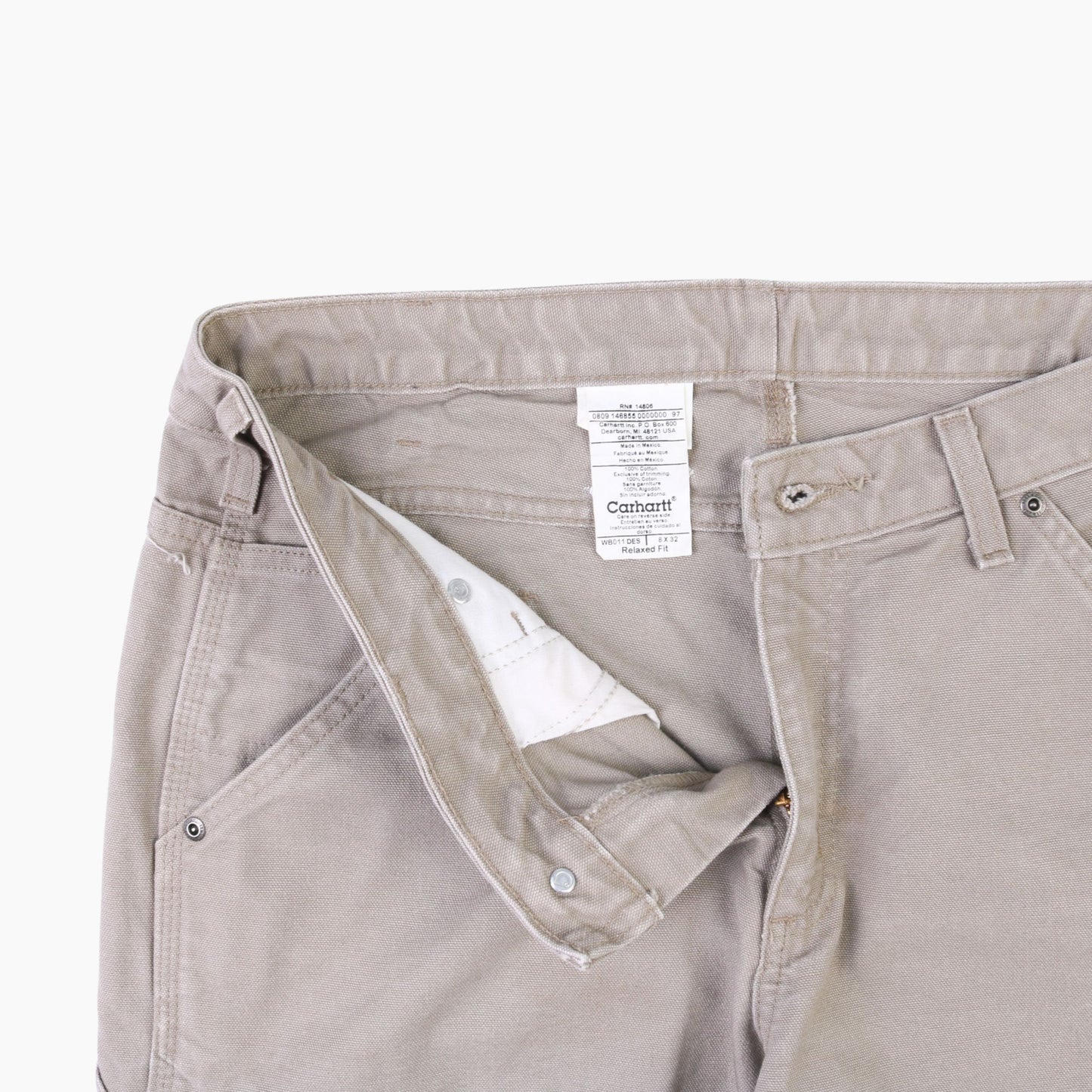 Vintage Carpenter Pants - Stone - 32/32