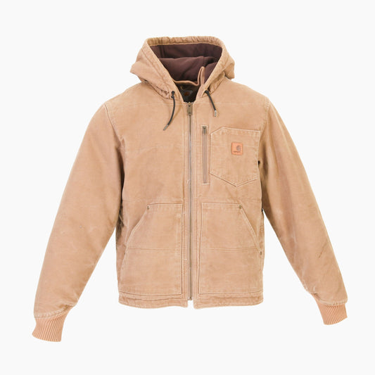 Active Hooded Jacket - Washed Sand - American Madness