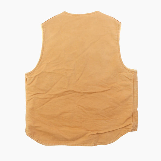 Lined Vest - Washed Hamilton Brown