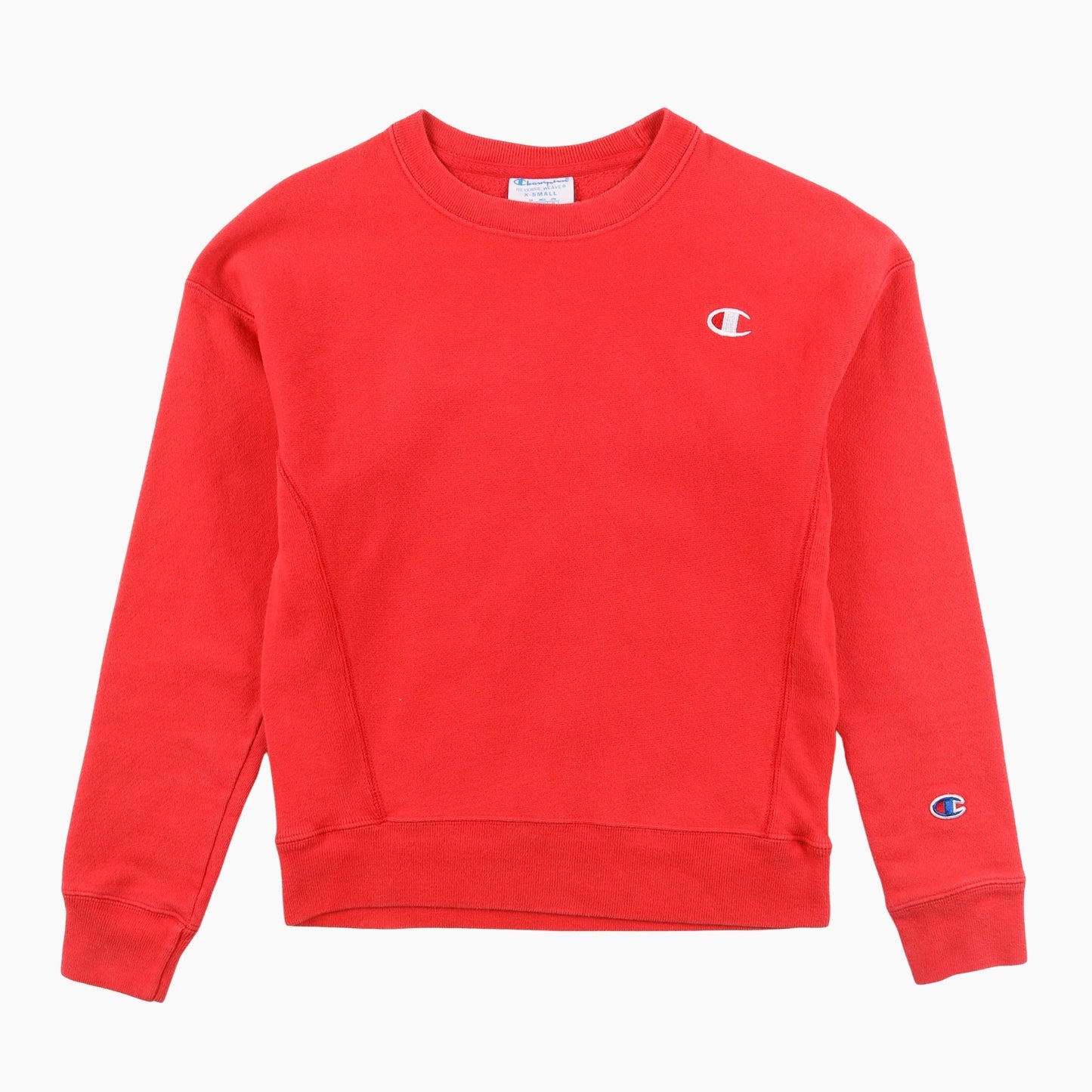 Embroidered Sweatshirt - Red