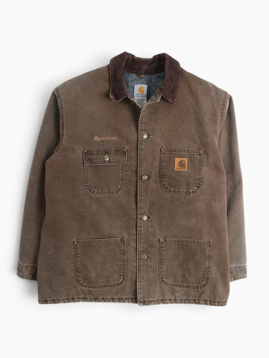 Traditional Chore Jacket - Brown